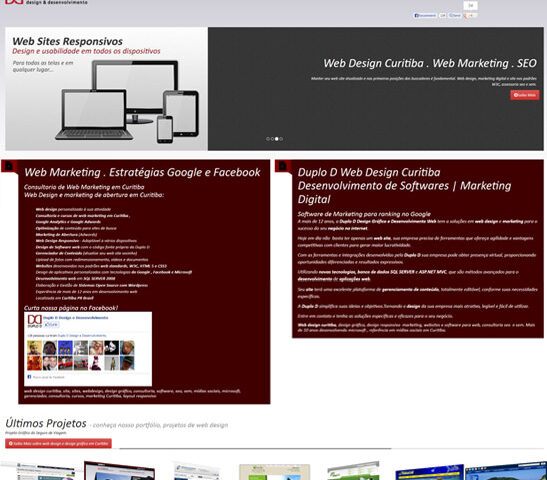 Antigo site da Duplo D