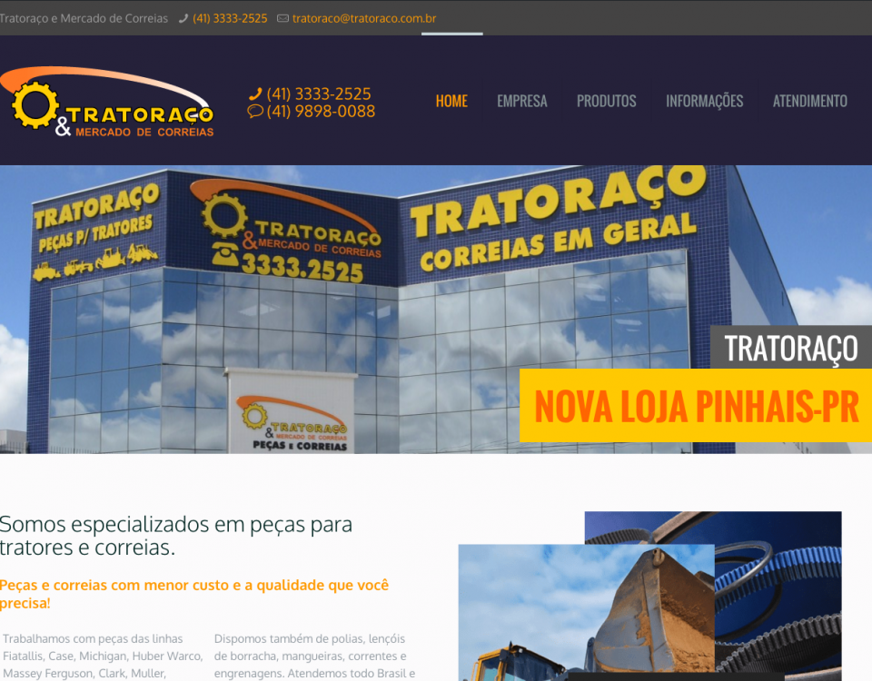 Web Site Tratoraço