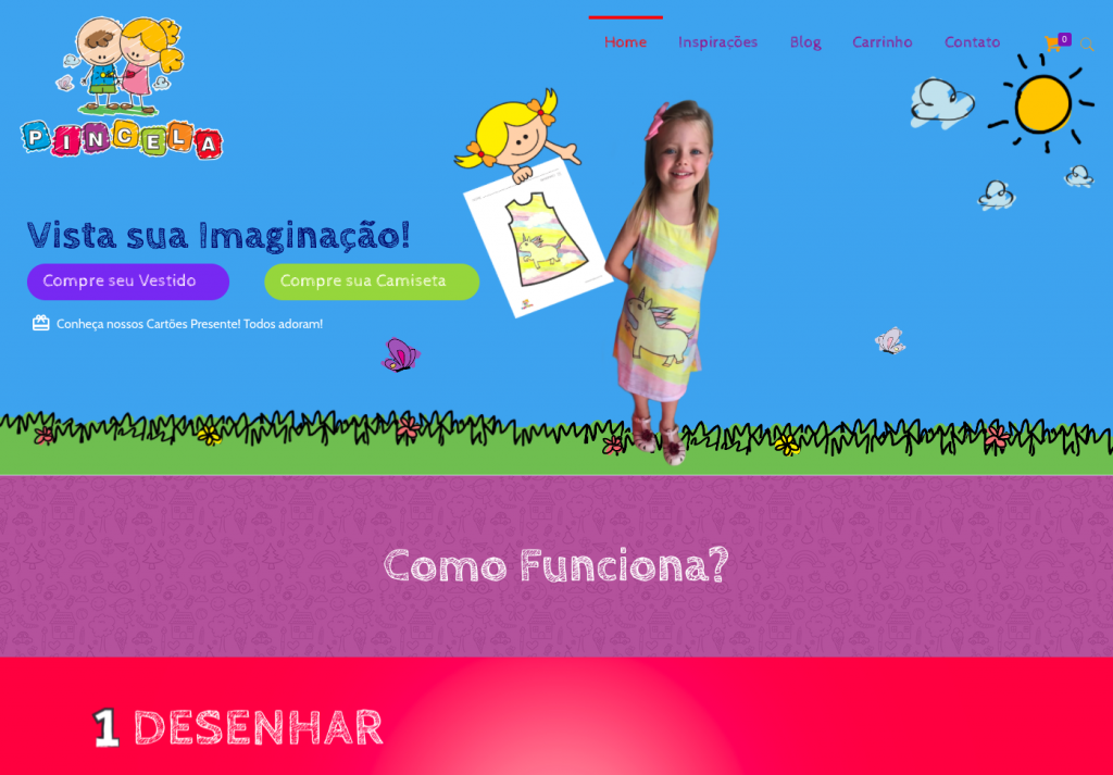 Pincela . Roupas Personalizadas